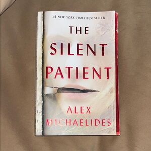 The silent patient soft cover book